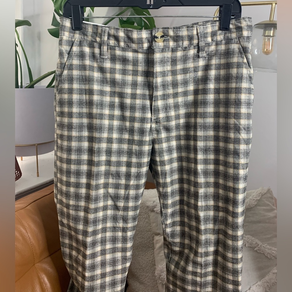 Cotton On Oxford Trouser Size 30 checkered NWT